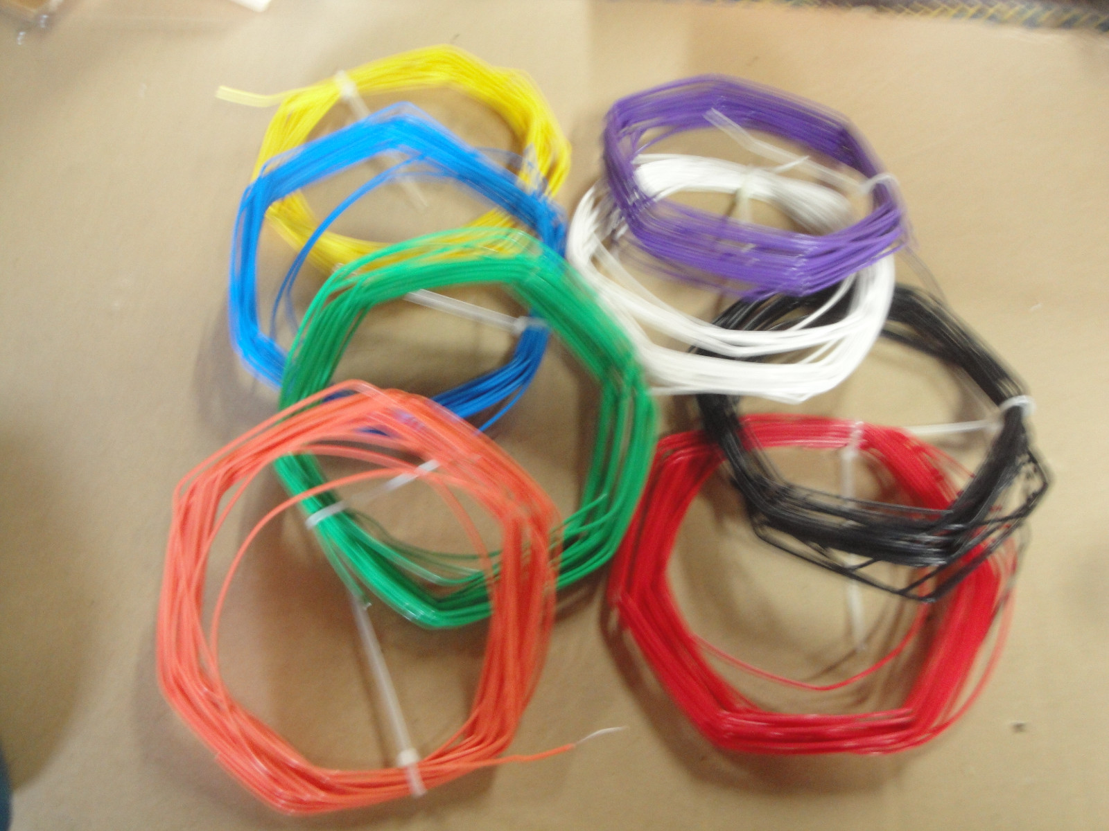 200 ft 8 X 25Ft 20 Awg Solid Core Silver Plated Teflon Wire Audio Tube Amplifier