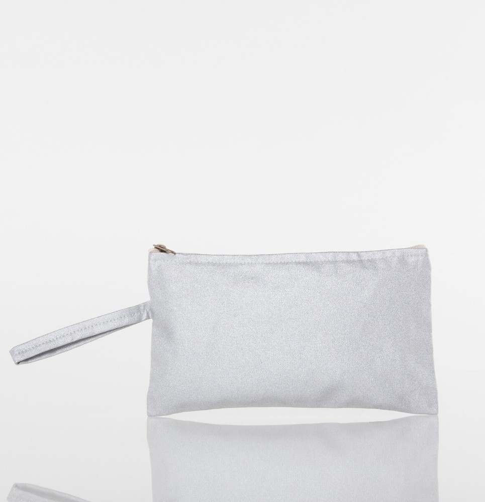 CB Station Matallic Clutch Silver