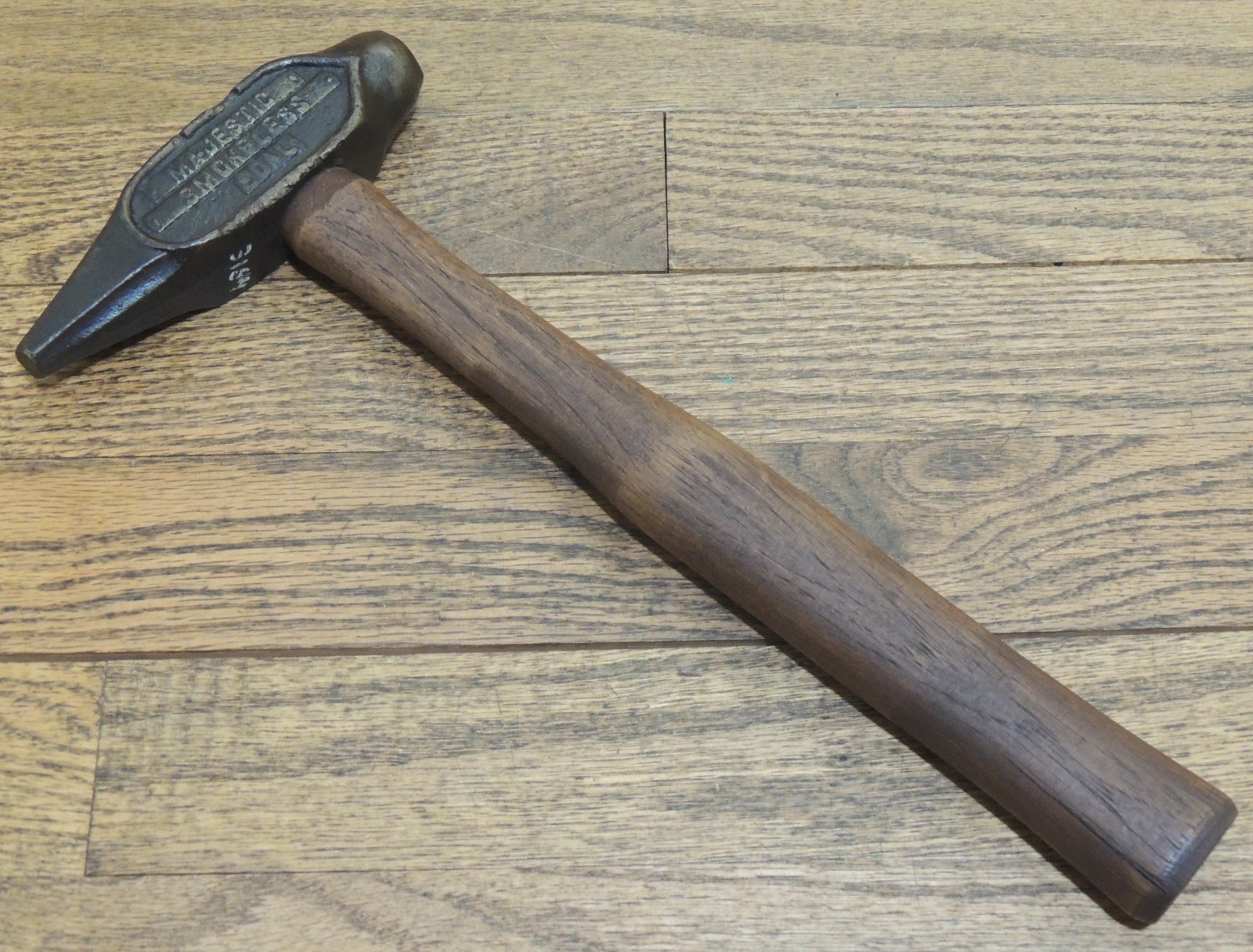 BROOKS COAL & ICE Co. ADVERTISING COAL HAMMER-MAJESTIC SMOKELESS-ANTIQUE TOOL