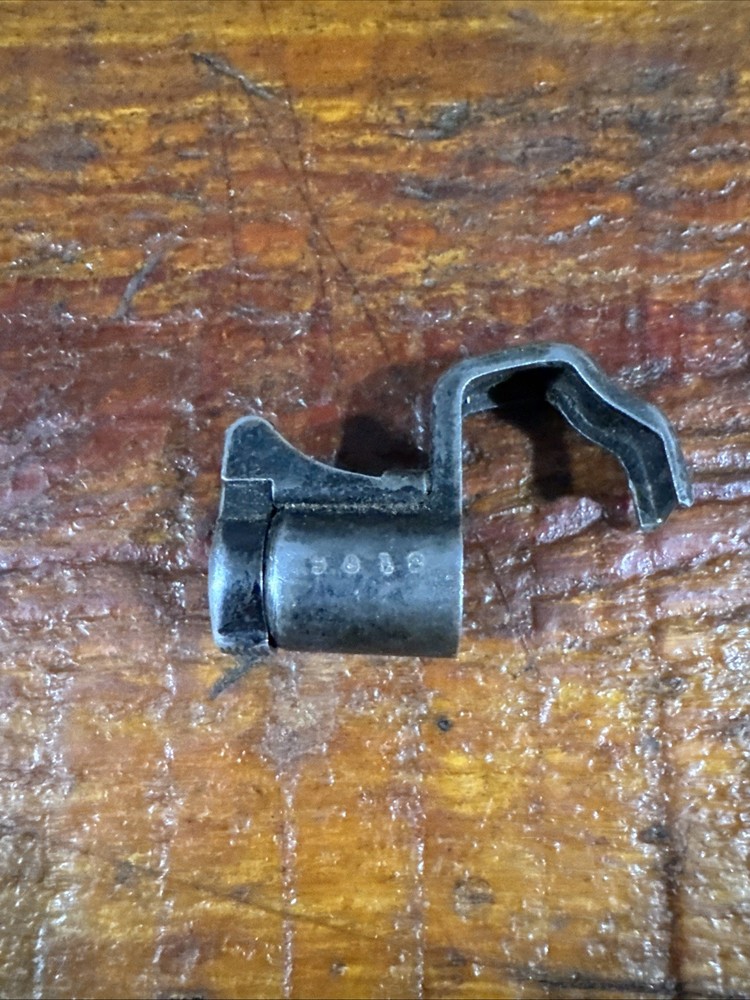 WW2 German K98 Mauser Muzzle cover. Serial Number Marked