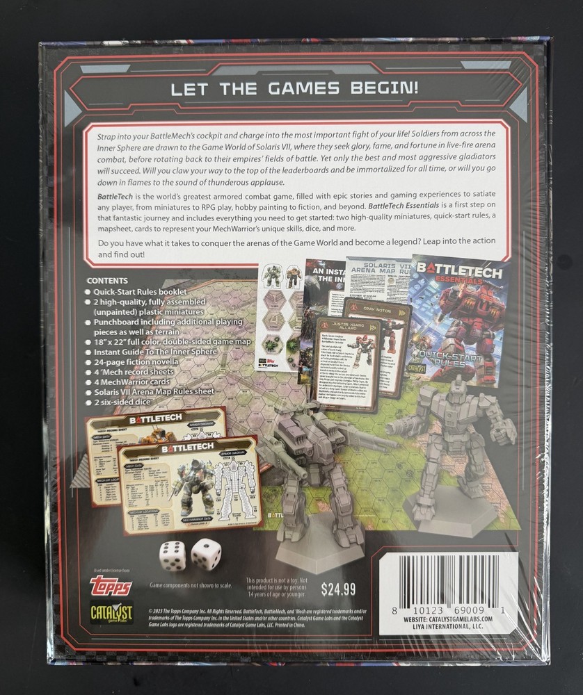 Catalyst Game Lab - Battletech Essentials - NIB