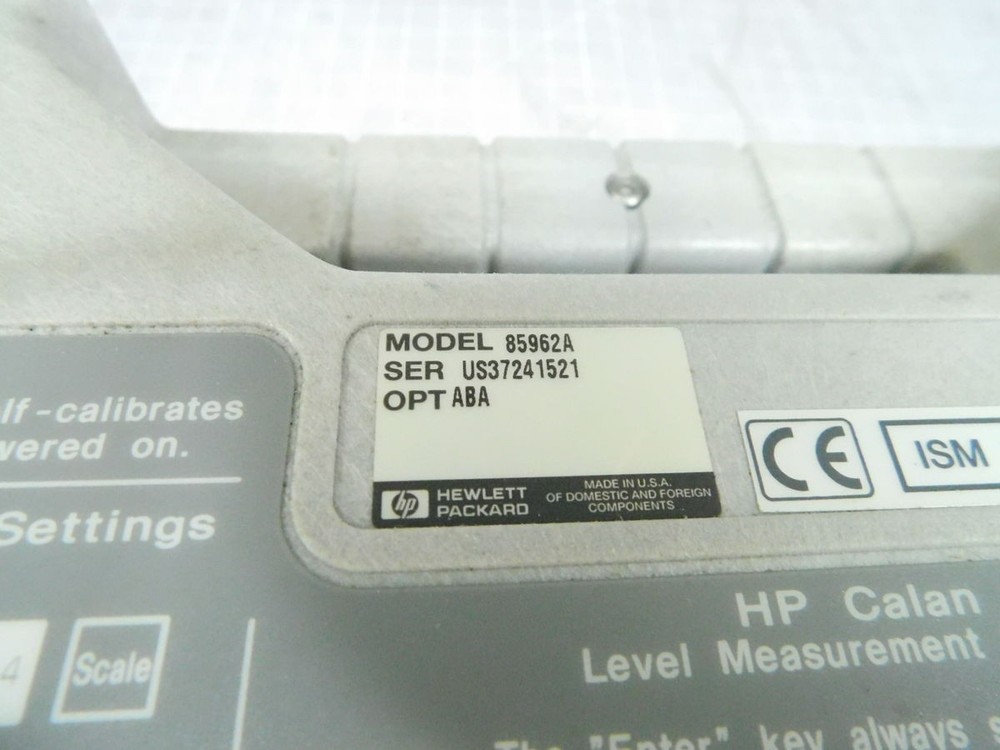 HP 3010R SWEEP/INGRESS ANALYZER M6845