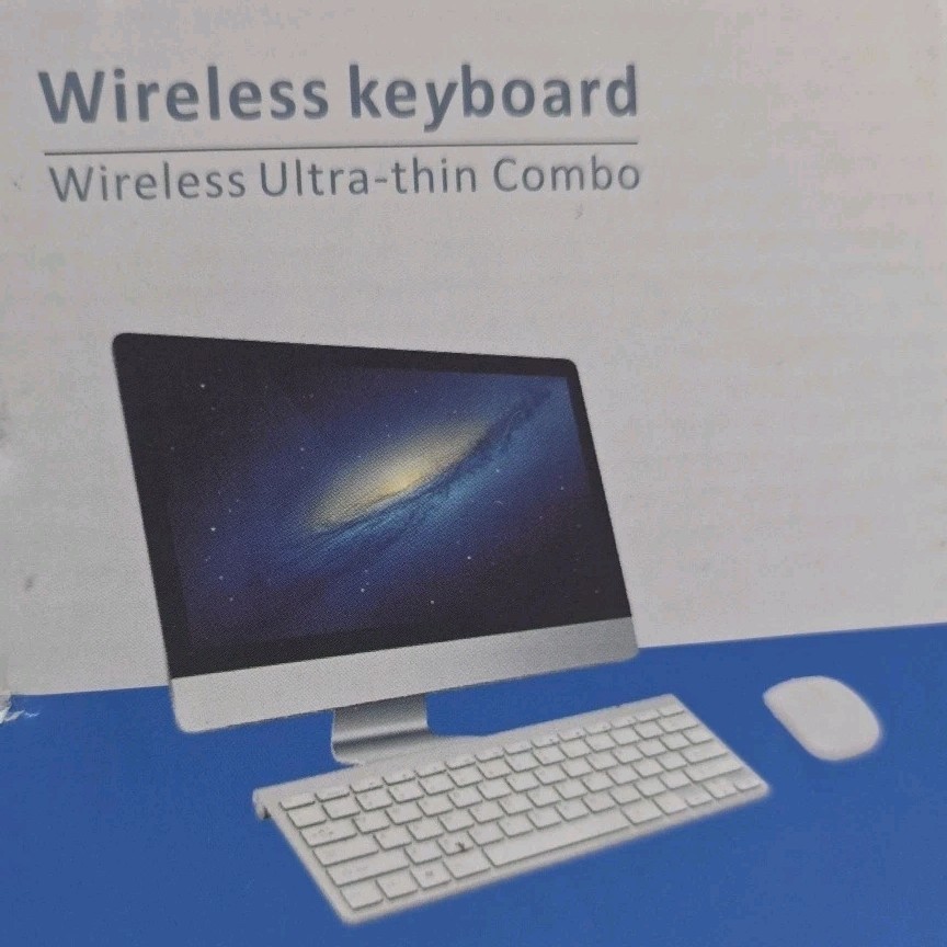 Mini Wireless Keyboard And Mouse Set Waterproof 2.4G For Mac Apple PC Computer