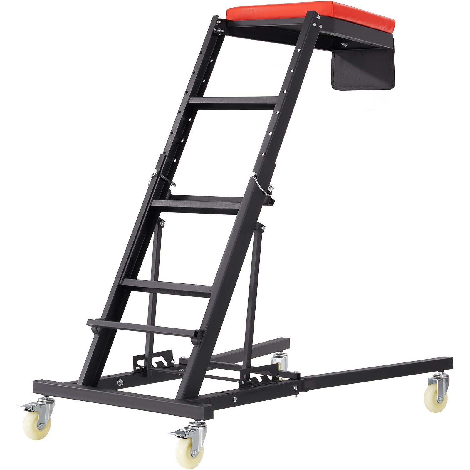 VEVOR Automotive Topside Creeper Adjustable 48"-76"400LBS Engine Movable Ladder