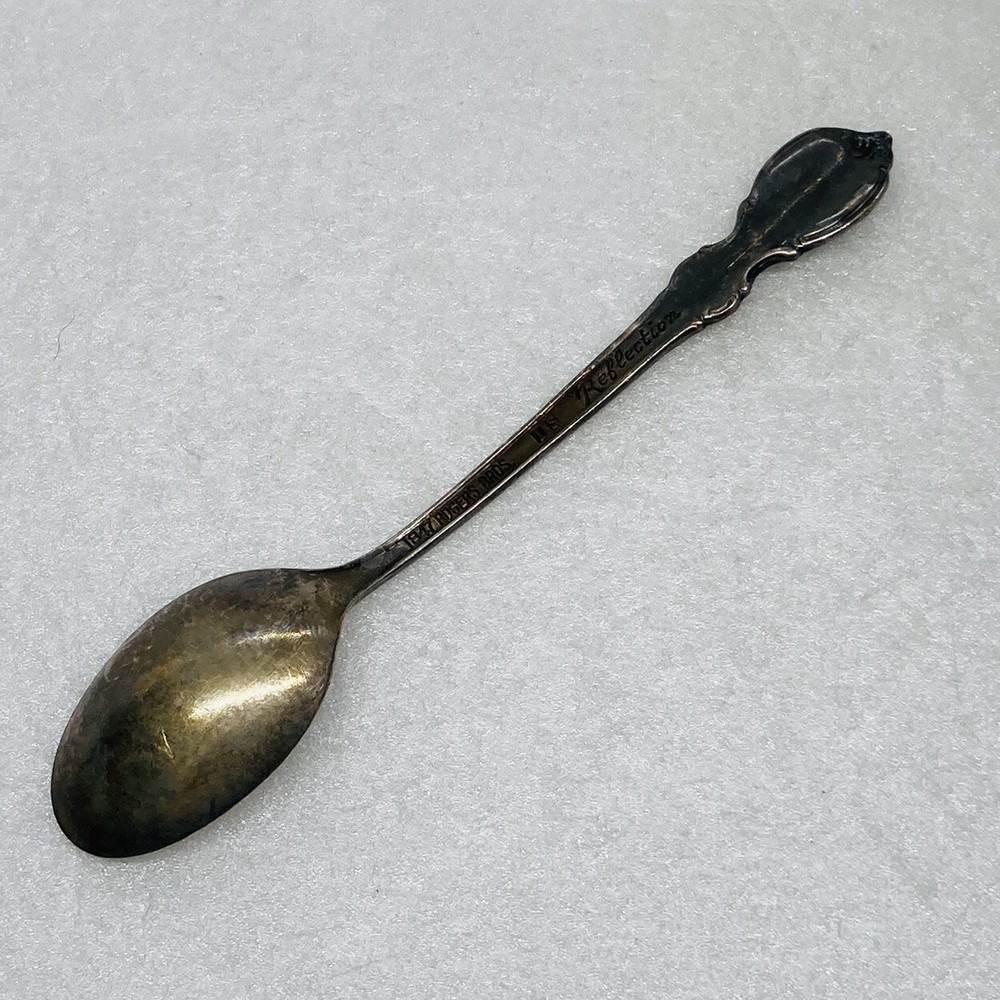 Vintage 1960s 1847 Rogers Bros Sugar Teaspoon Silverplated 4.25” Reflection 25