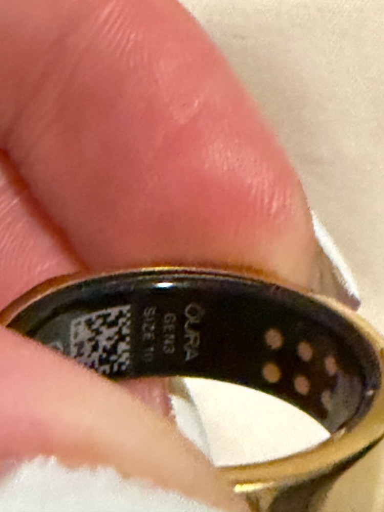 oura ring Gen 3 Heritage Gold