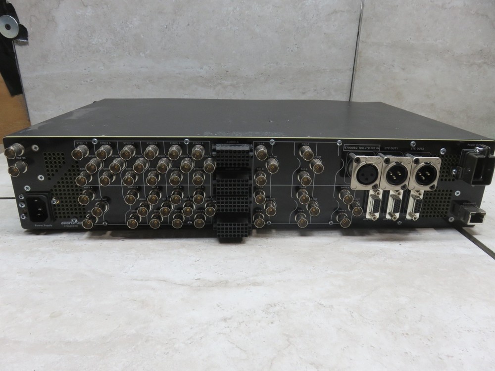 Evertz 5700ACO Automatic Changeover for 5700 IP Master Sync and Clock Generator