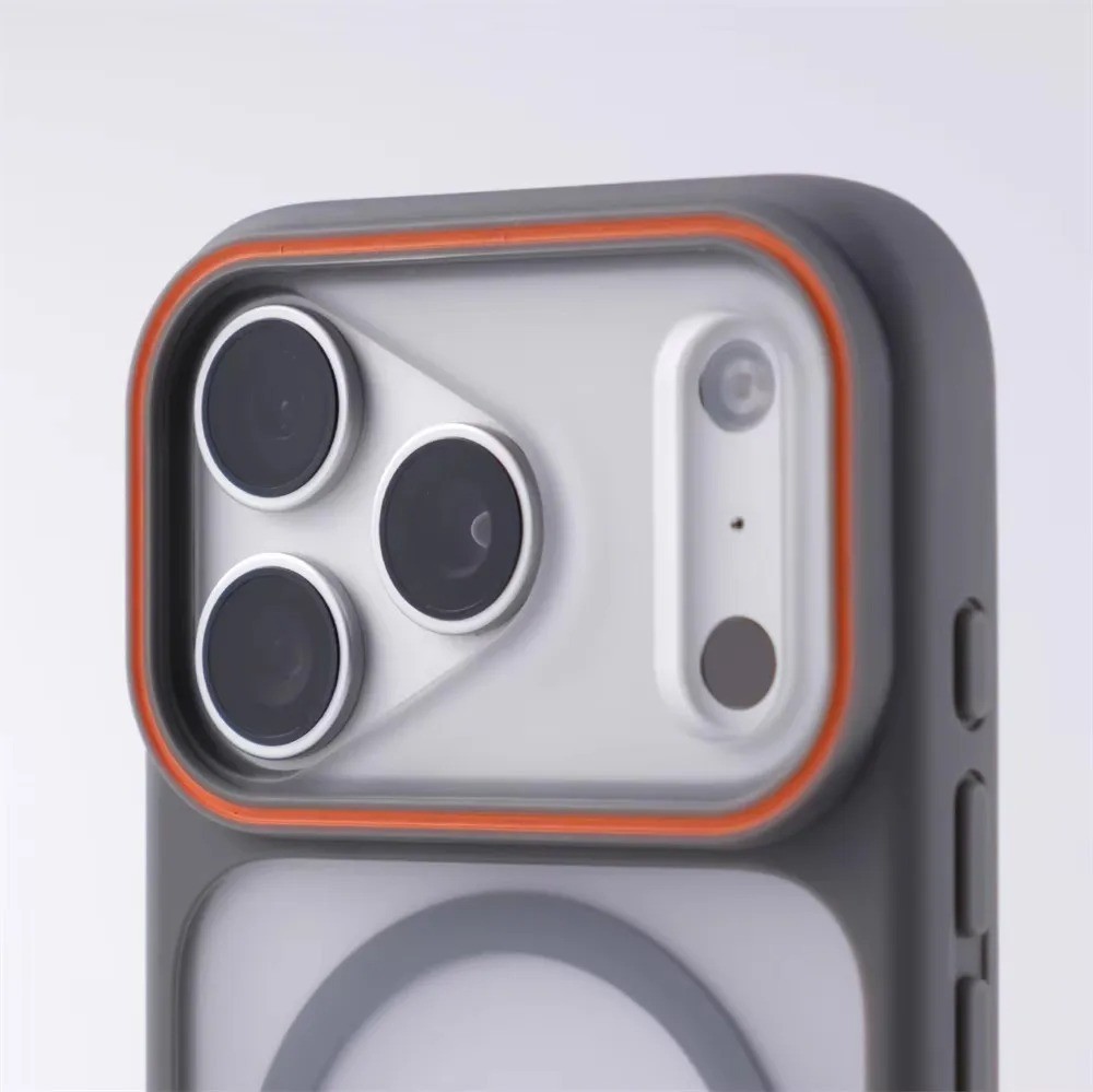 Luxury Matte Translucent Magsafe Case iPhone 17 Pro Max Magnetic Shockproof