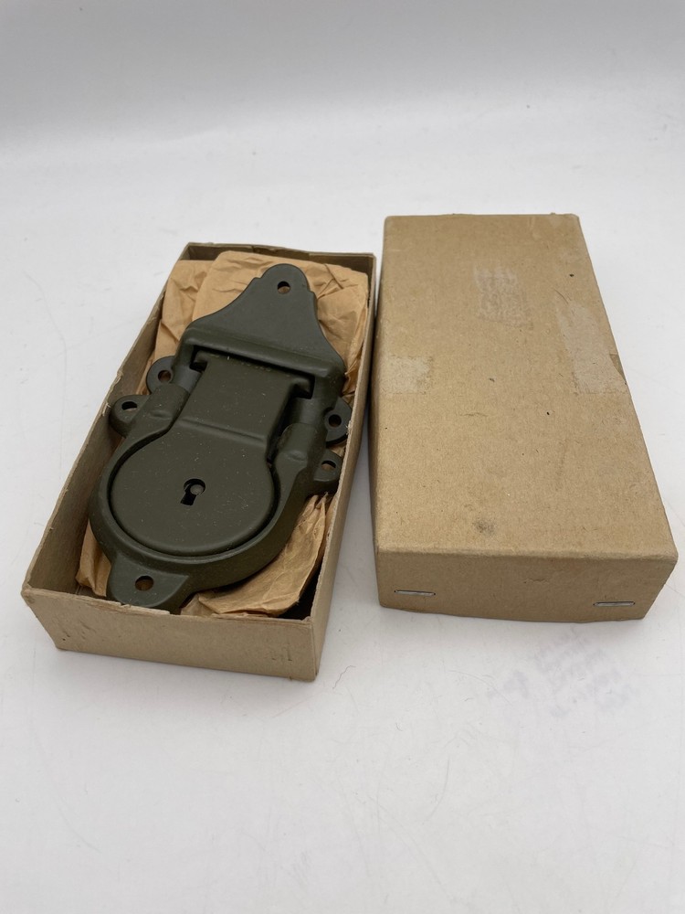 Original World War Two Era American Footlocker Lock, New Old Stock