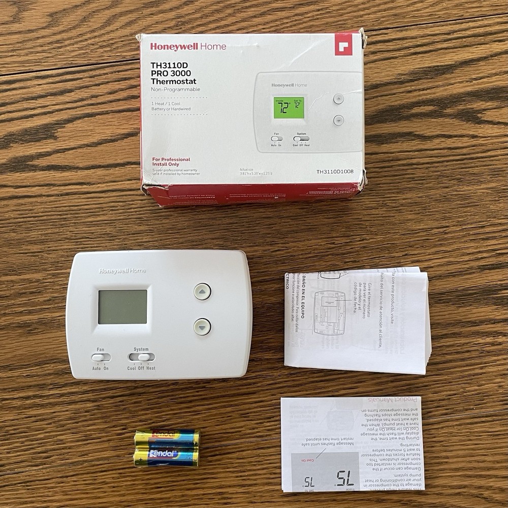 Honeywell TH3110D1008 Pro Non-Programmable Digital Thermostat