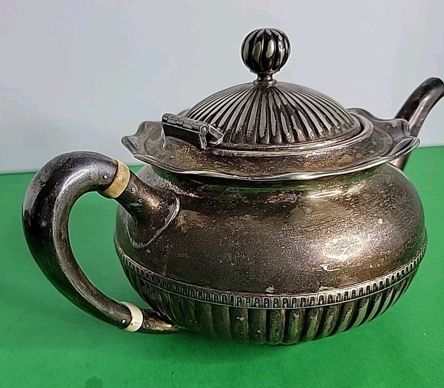 Gorham Silver Soldered Teapot - Untouched - 0740