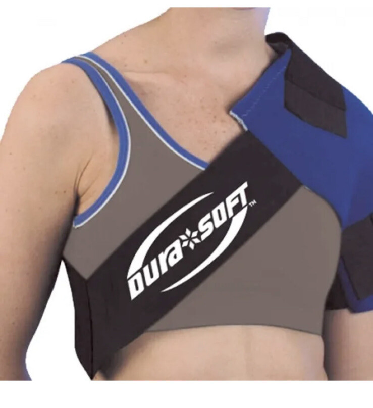DONJOY DURA SOFT SHOULDER WRAP WITH TWO ICE INSERTS