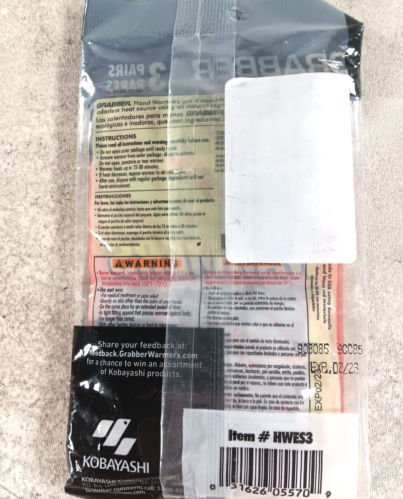 Grabber Warmers Hand Warmers