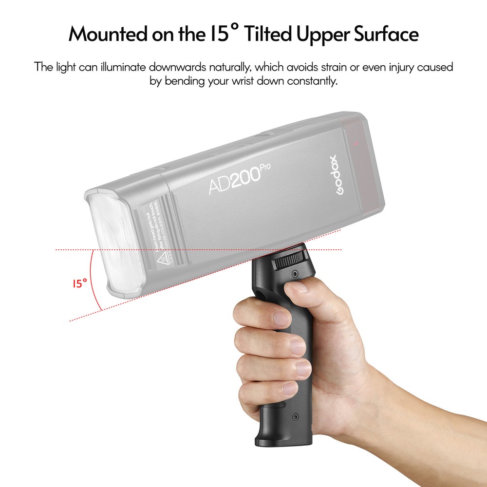 Godox FG-100 Camera Speedlite Hand Grip Flash for Godox AD100pro AD200pro E9I2