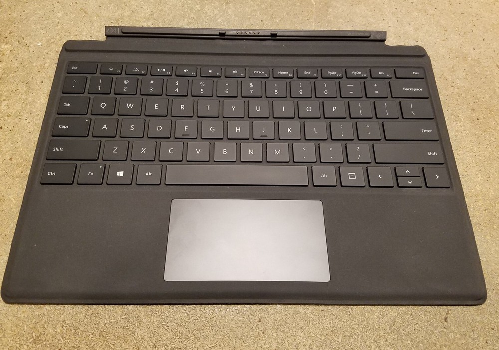 For Surface Pro 7,6,5,4,3 - Black - Microsoft Type Cover Keyboard