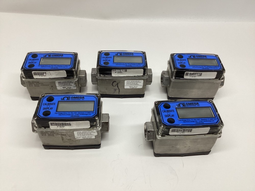 OMEGA ENGINEERING FLOW METER LCD DISPLAY   FTB791 PARTS ONLY UNABLE TO TEST