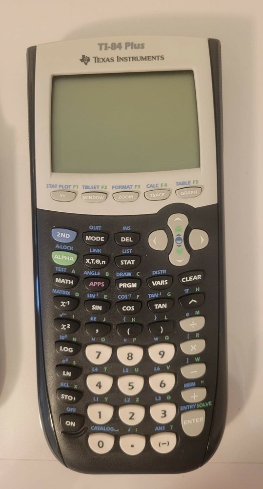 Texas Instruments TI-84 Plus Graphing Calculator - Includes Cover!
