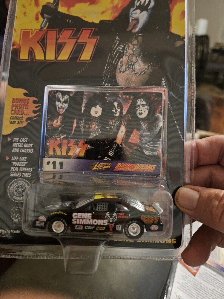 Johnny Lightning Kiss Car  Gene Simmons # 11 In Package