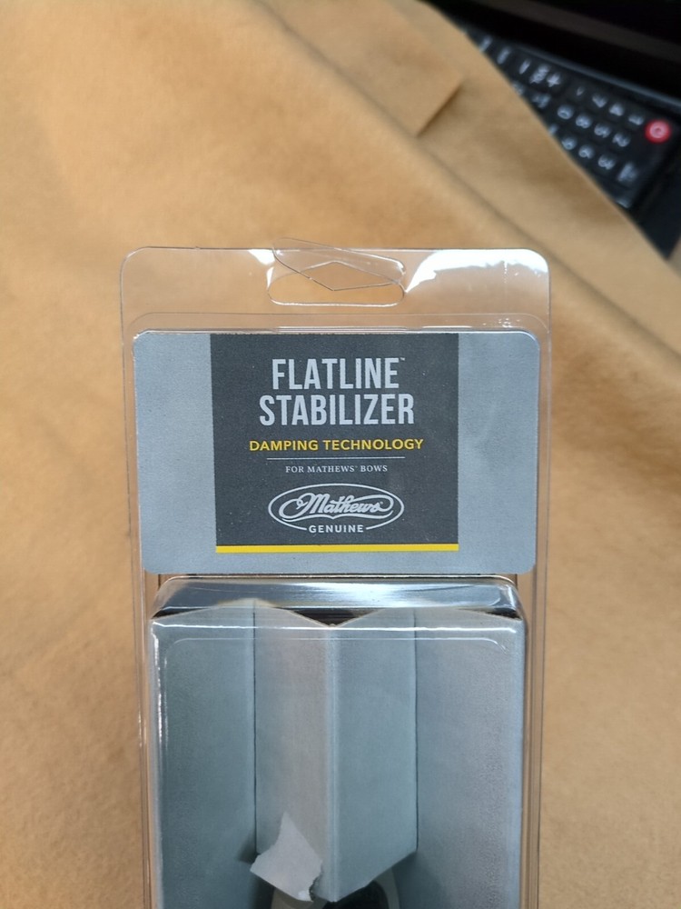NEW Mathews Flatline Stabilizer 6 Inch- Granite
