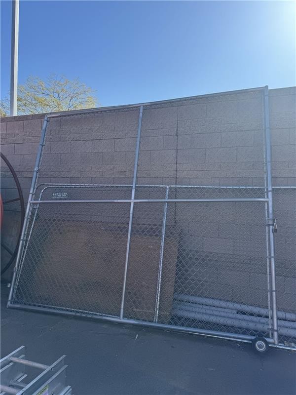 13'3" x 11'6" Chain Link Rolling Gate