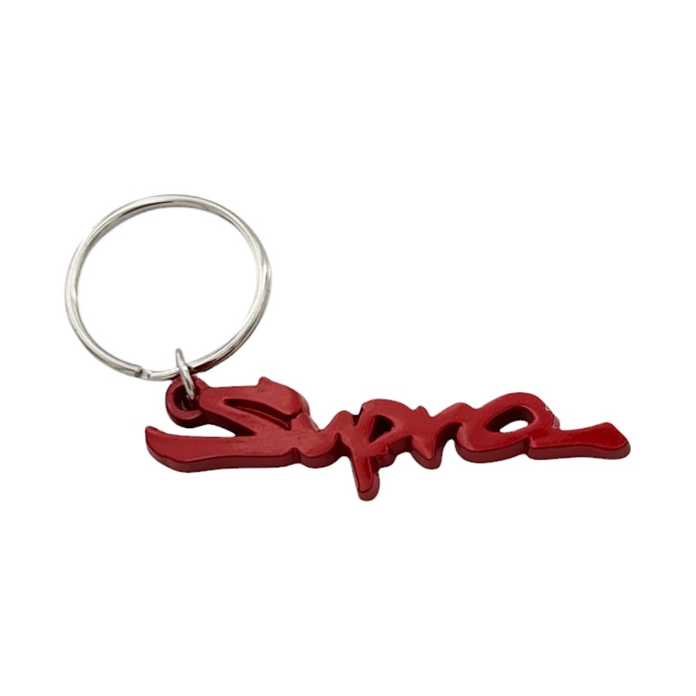 Supra Keychain Keyring (Red)