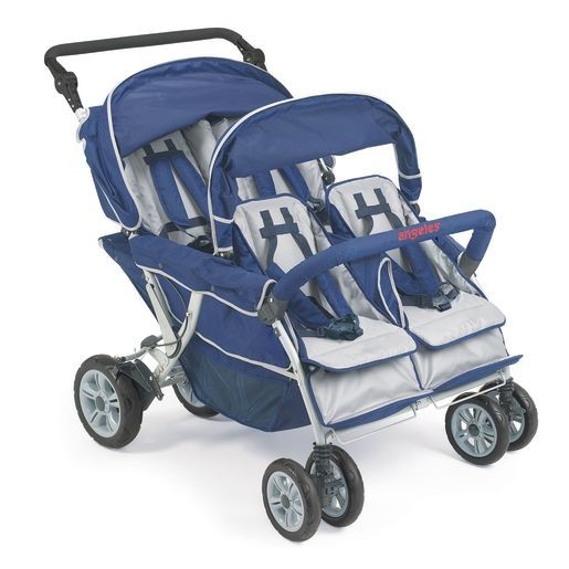 Angeles SureStop Folding Bye-Bye Stroller 4 Passenger Quad