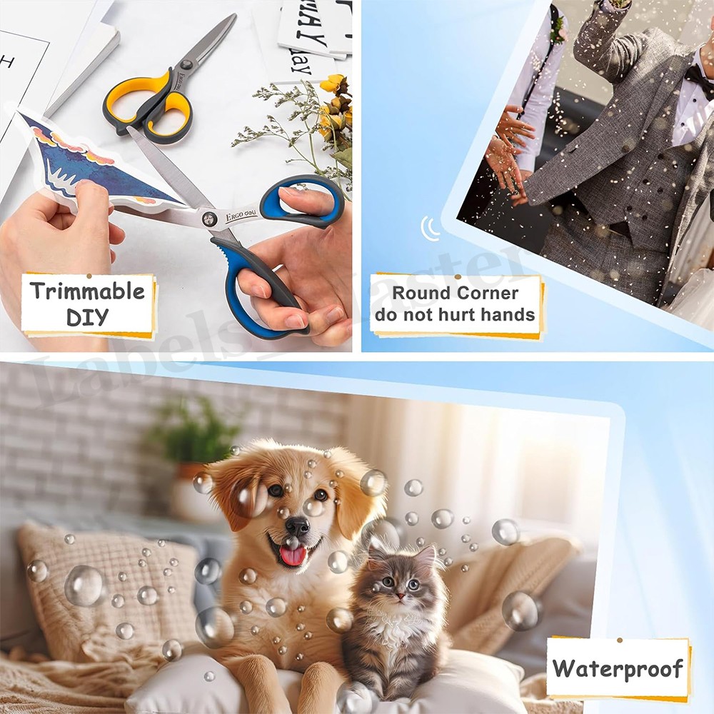 1000 Sheets 5 Mil Clear Thermal Laminating Pouches Letter 9"x11.5" for Laminator