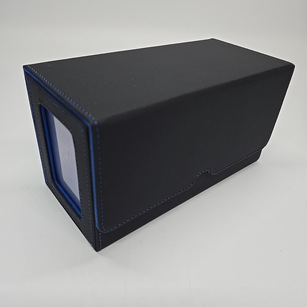 TopMade Card Deck Box with Commander Display, Trading Card Storage Box 520+ MTG