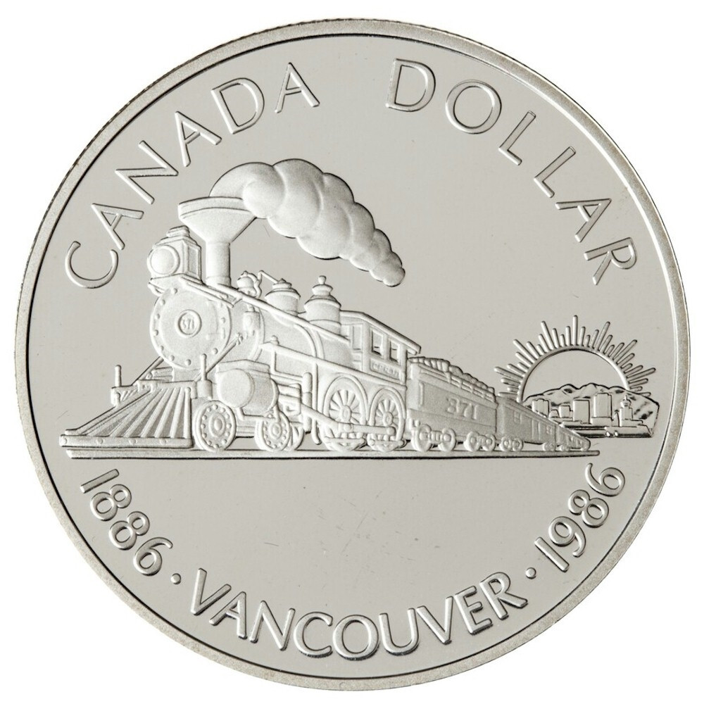 1986 Canada Proof Double Dollar Set