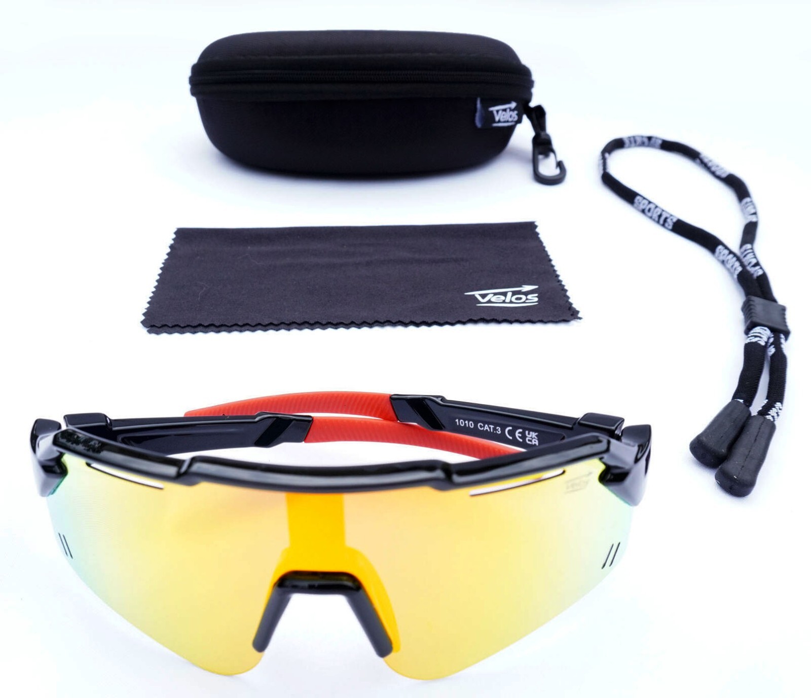 Kids Baseball Sunglasses for Youth softball 7-11U Polarized, Case, strap, cloth.