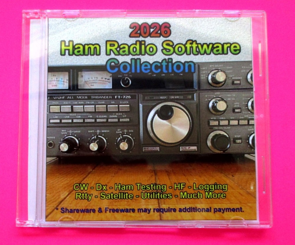 2026 New Ham Radio Software Collection - Sealed DVD Software (Description Below)