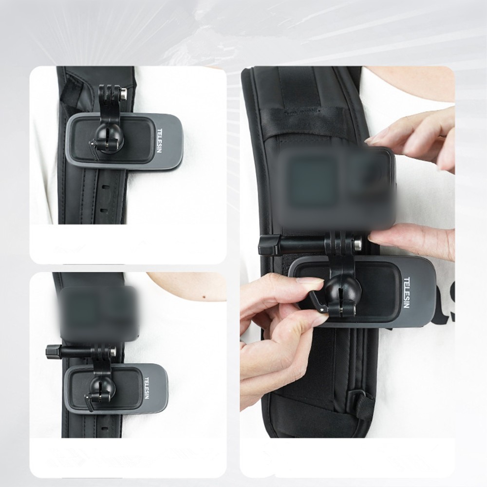 Universal Magnetic Backpack Clip Mount Holder for Action Camera Accessories