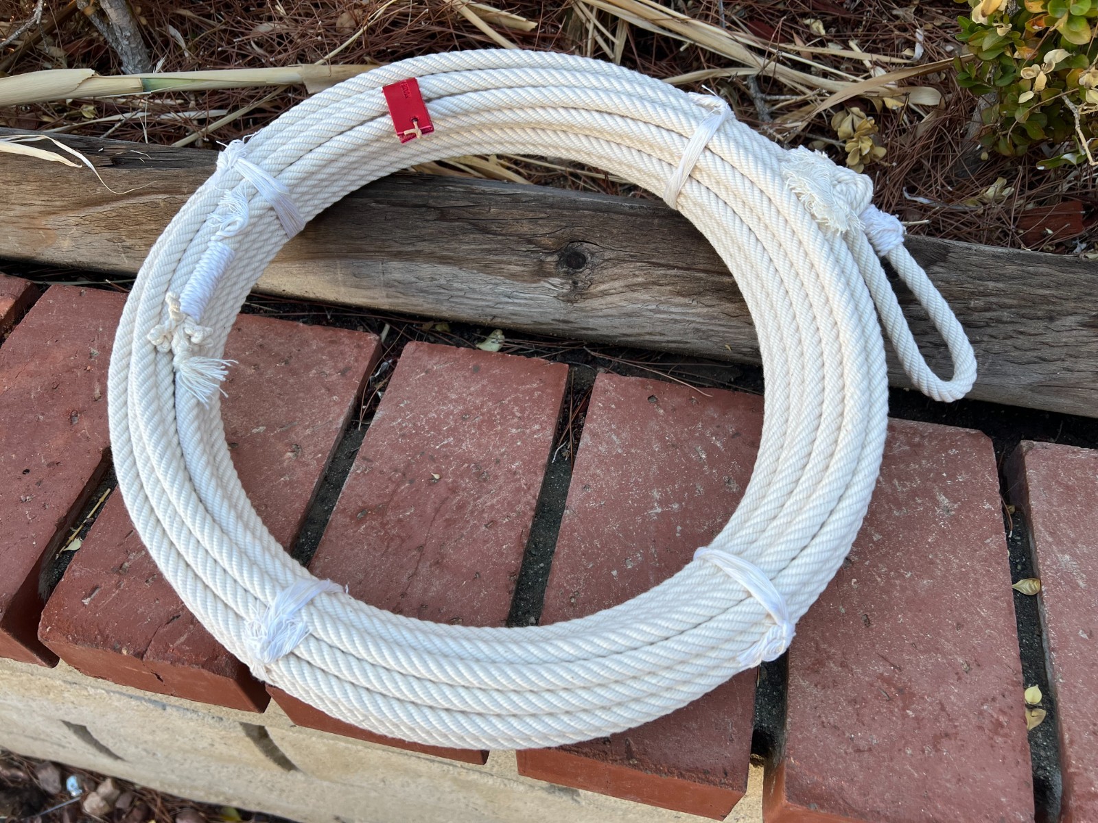 SADDLE HORSE CHARRO ROPE. REATA PARA LAZAR. CHAVINDA. LASSO ROPE, WESTERN ROPE