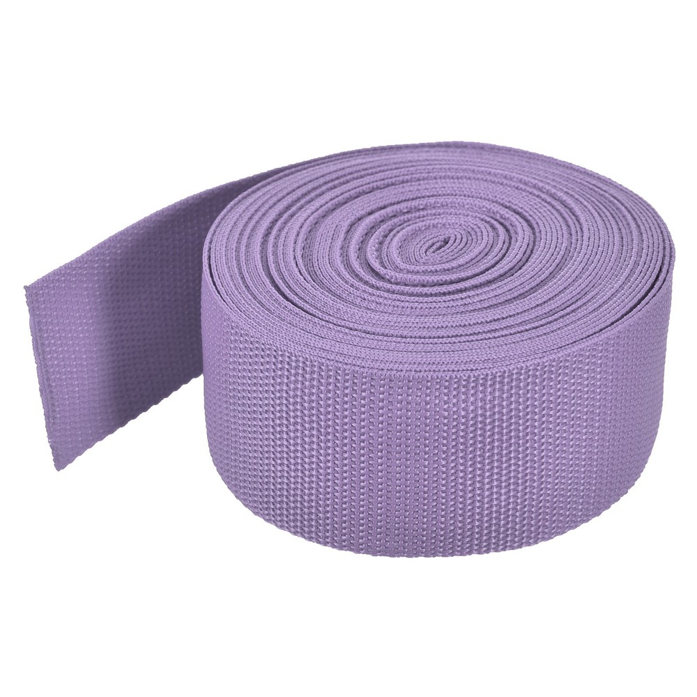 Lightweight Polypropylene Webbing Strap 5cm 10 Yard Lavender Purple