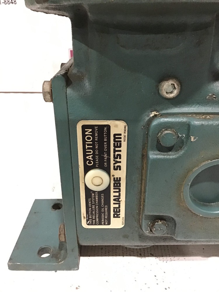 Relialube System Worm Gear Speed Reducer