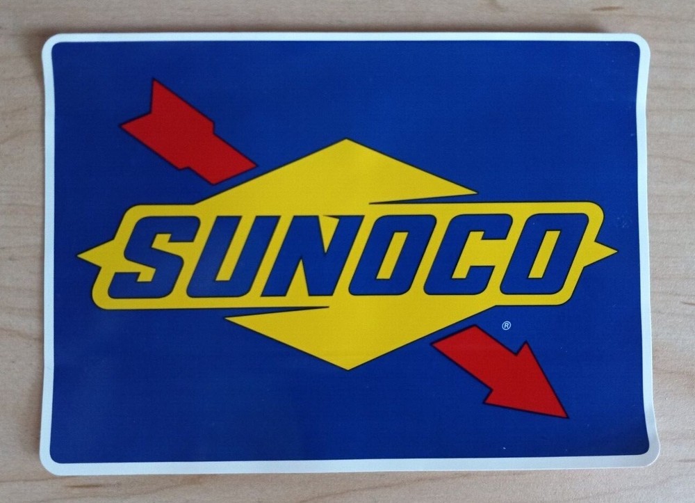 SUNOCO Sticker 4.5"x6.5"
