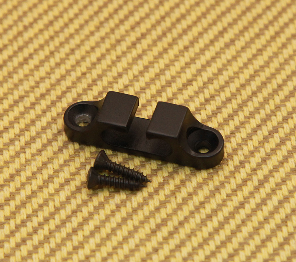 405100B Hipshot Black 2-String Bass Headstock String Guide Tree Retainer 2SR-02B