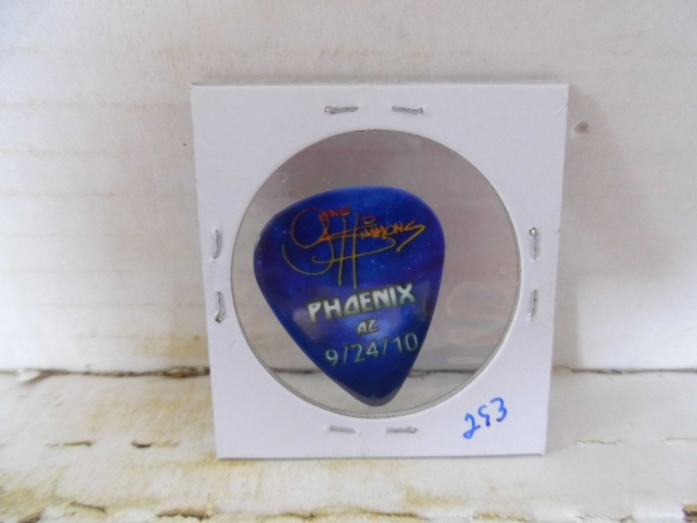 KISS "GENE SIMMONS" 9/24/10 GUITAR PICK~READ DESCRIPTION #12~11