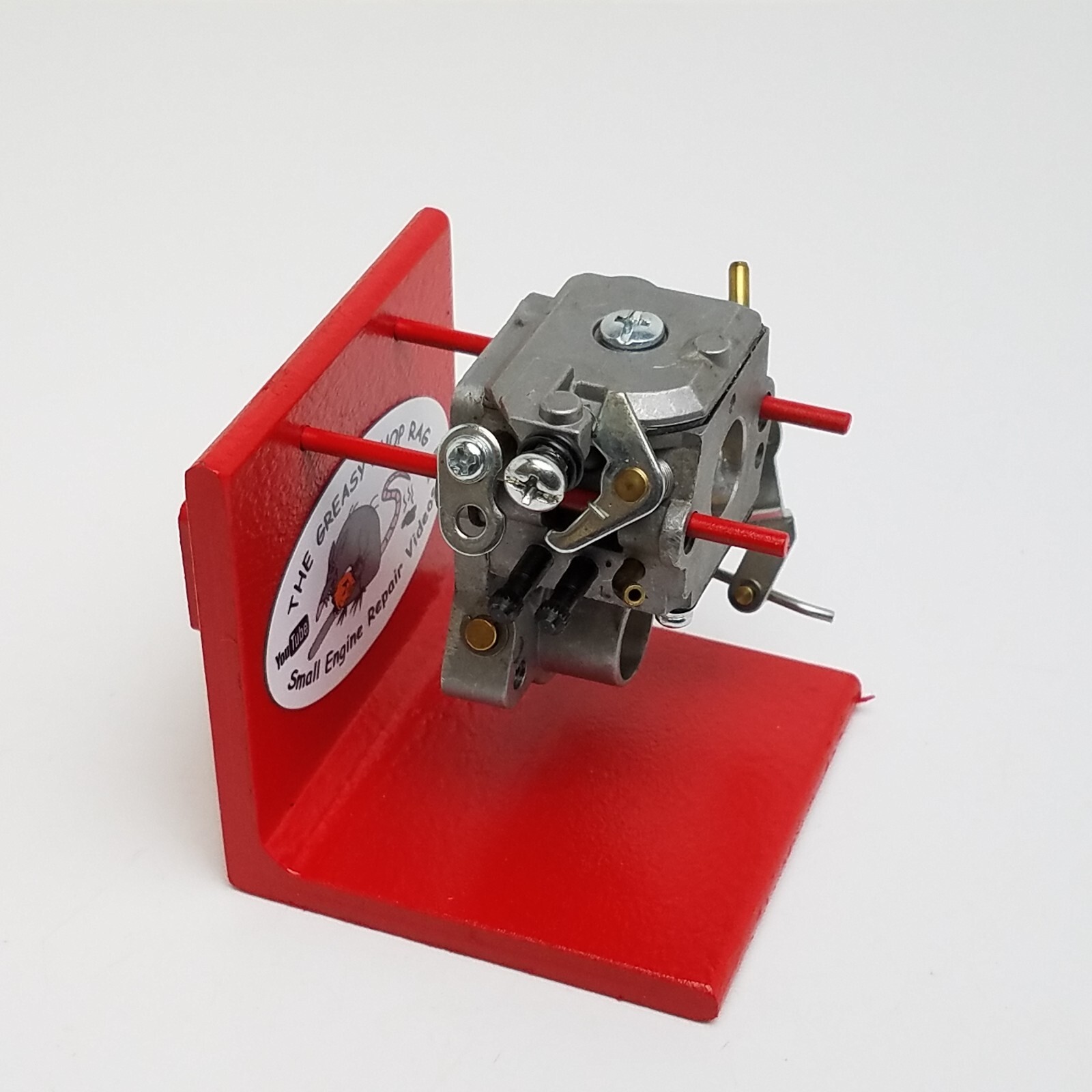 Carburetor Work Stand (red)