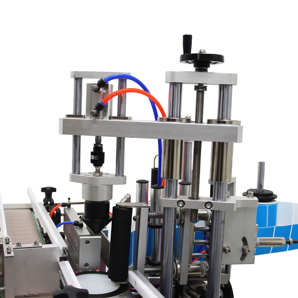 Automatic Hexagonal/Square/Round Bottle Labeling Machine w/Conveyor 15-60pc/min