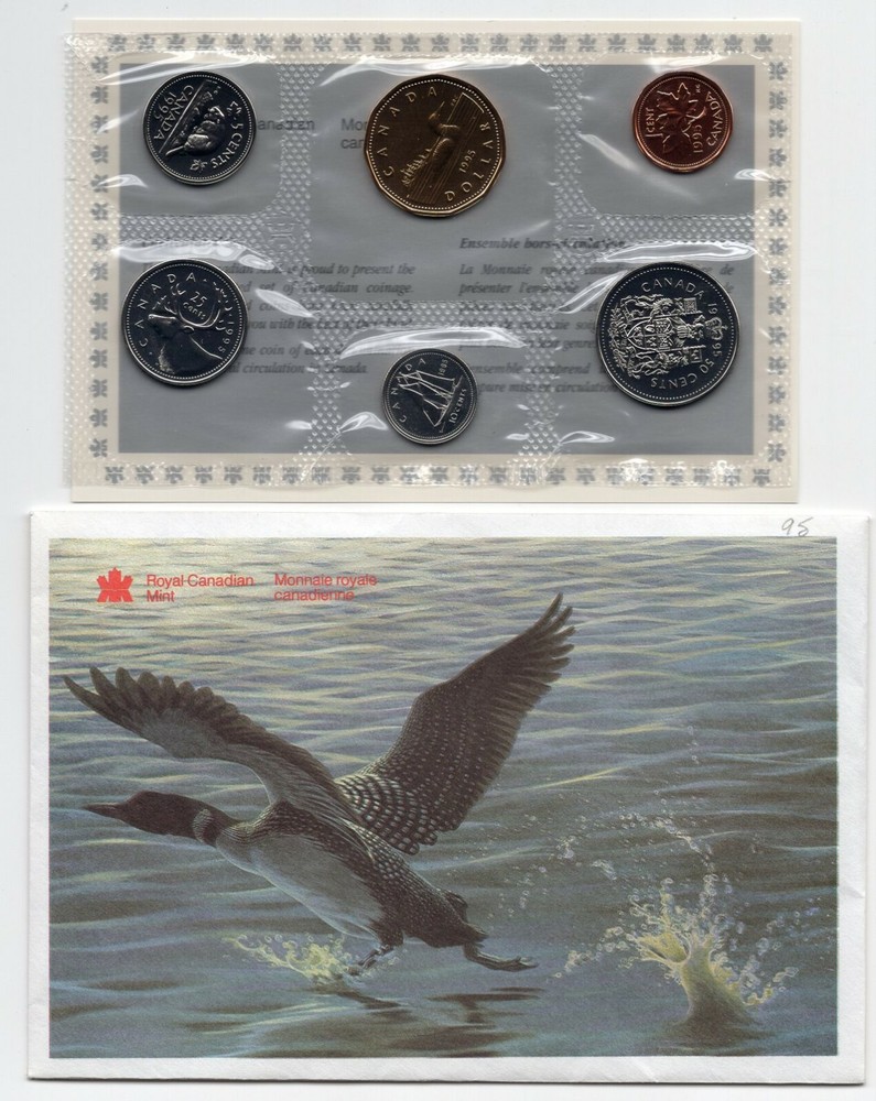 1995 Canada PL Uncirculated Proof Like Coin Set