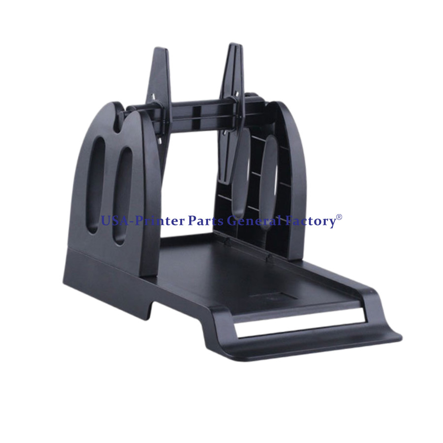 External Barcode Printer Paper Stand Stent For Zebra Argox TSC Datamax -Black