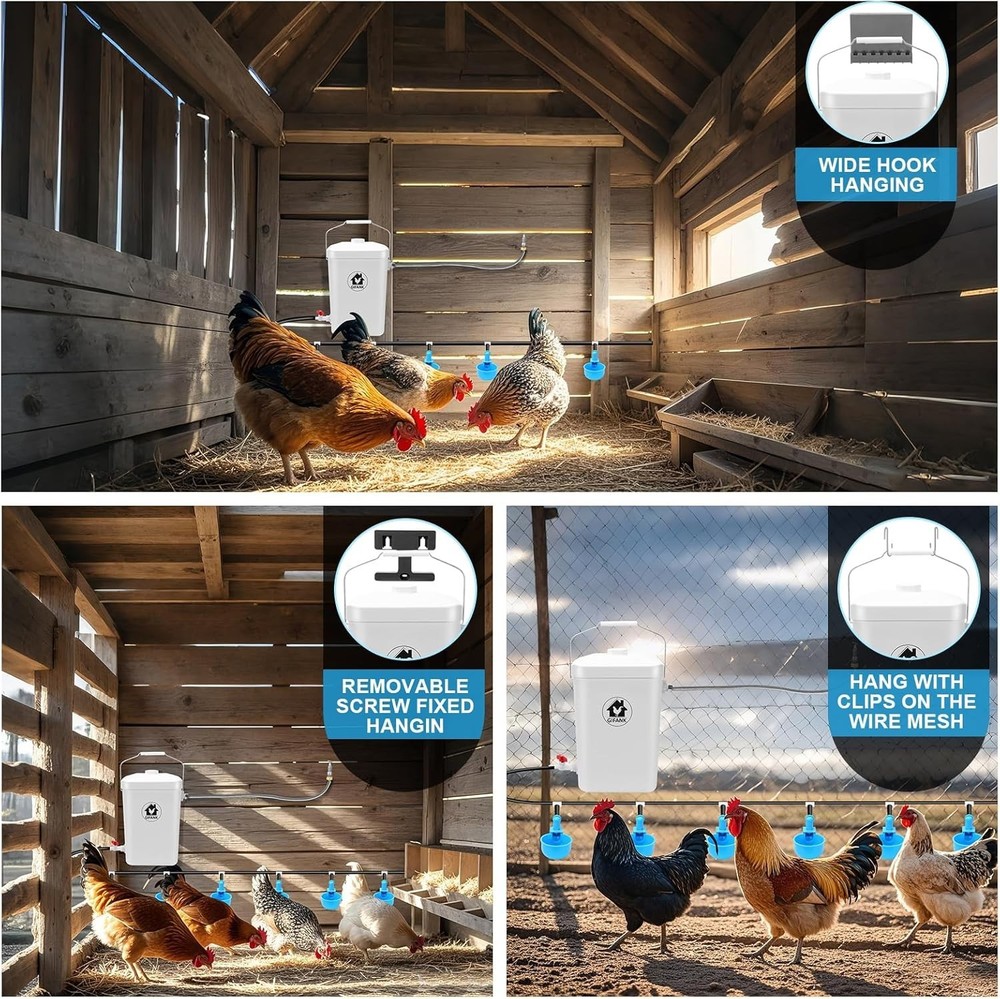 Automatic Chicken Waterer Blue 3G