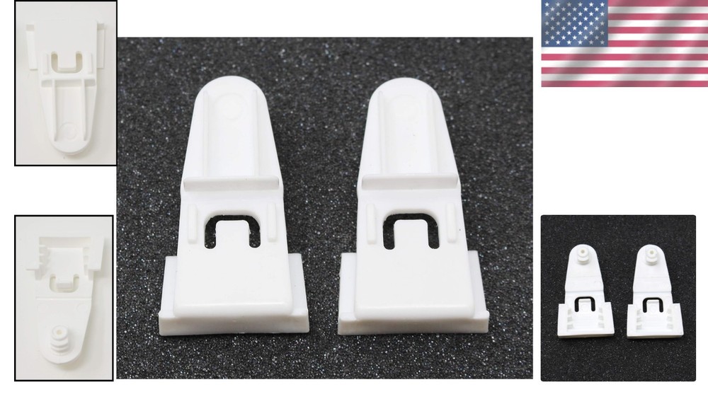 Durable Plastic Hinge Replacement Kit for Coleman Coolers - 2 Hinges Included