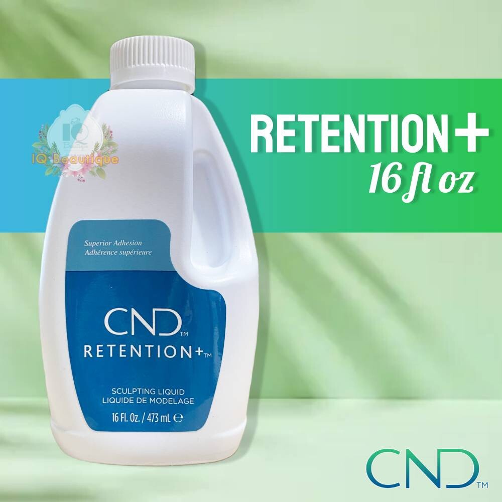 CND Retention+ Sculpting Liquid 16oz/473mL Superior Adhesion No Primer Required