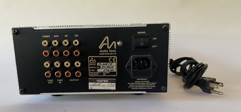 Audio Note Pre-amplifier