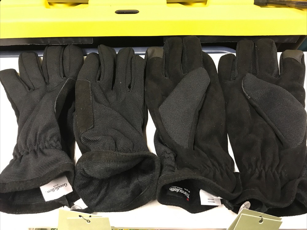 Thinsulate Lined Tech Touch Synthetic Gloves Black Men’s sizing Goodfellow & Co