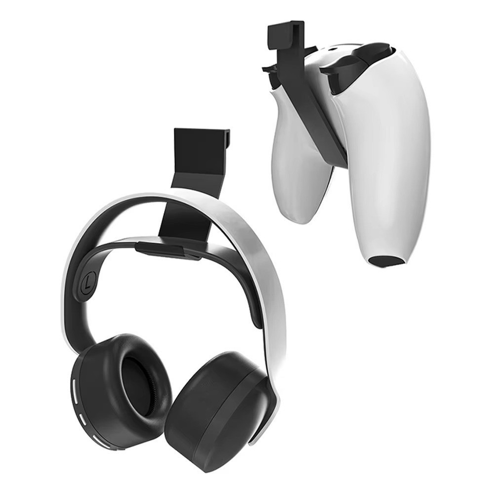 Headset Headphone Holder Controller Stand Mount Hanging Bracket for PS5 Host