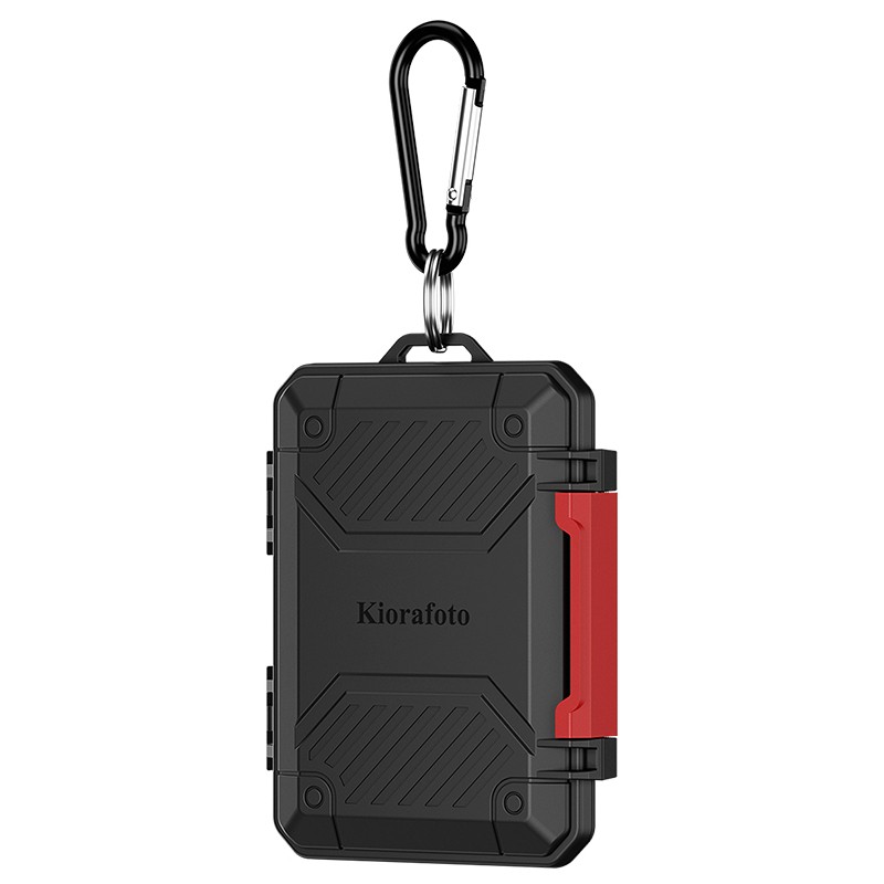 16 Slots Memory Card Case IP67 Waterproof for 4 Micro SD 4 CFexpress Type-A 8 SD