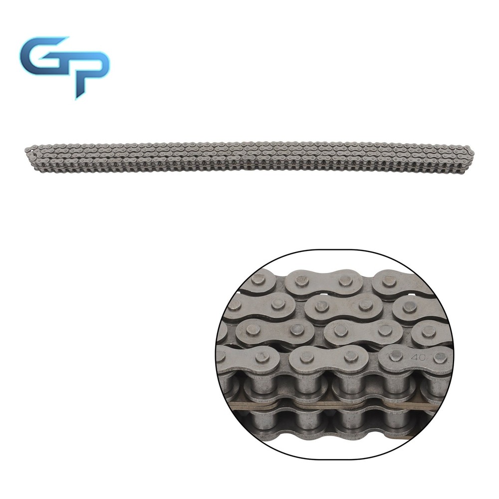 #40-2 Double Roller Chain 10 FT for Drive Systems with 2 Master Links
